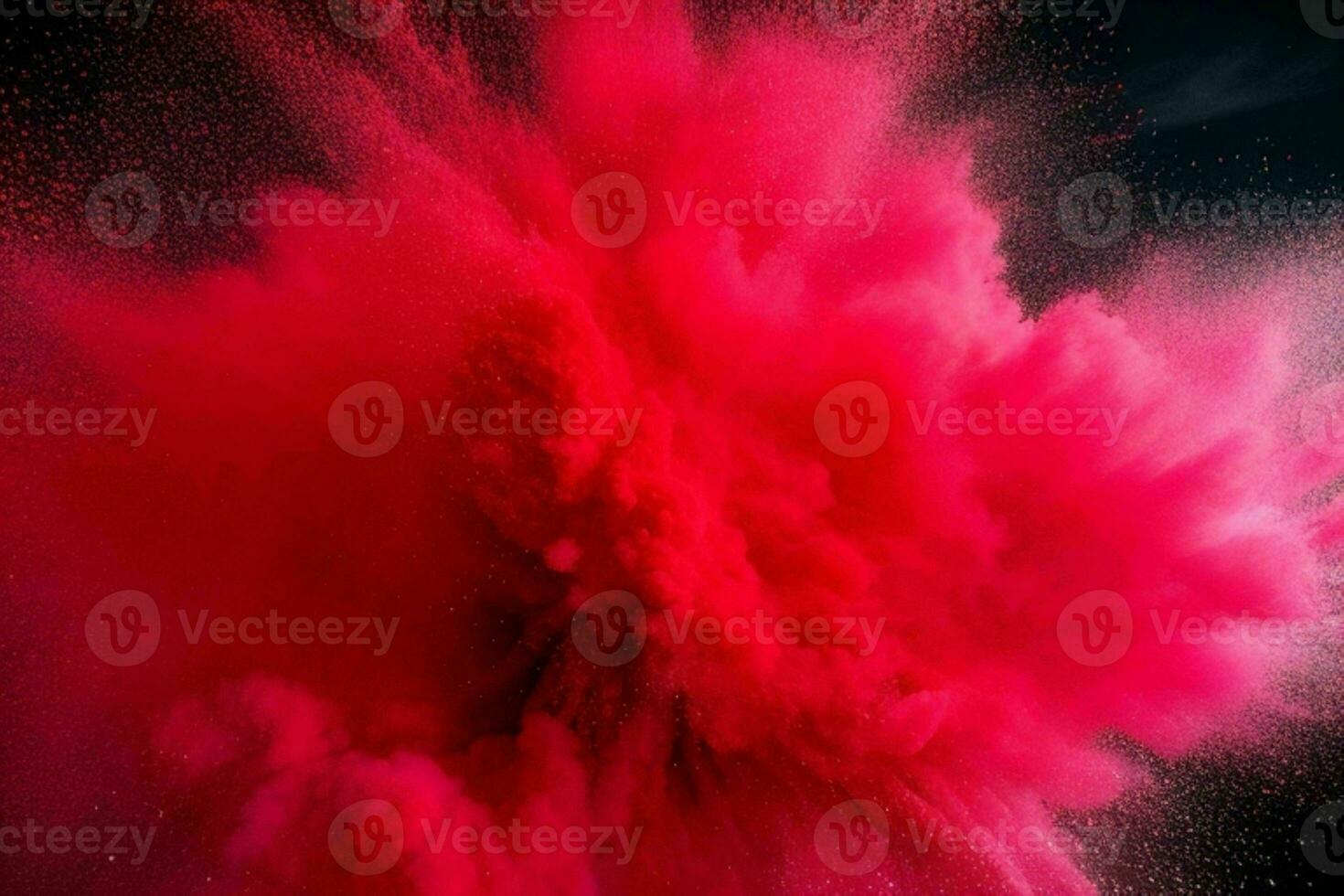 Abstract powder explosion background. AI Generative Pro Photo