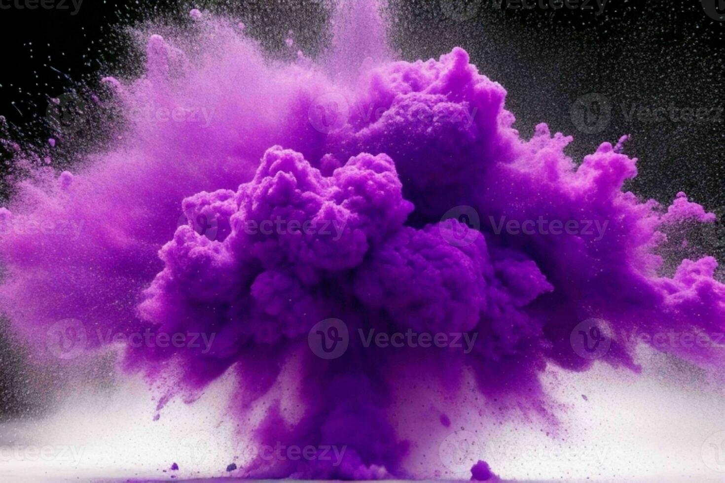 Abstract powder explosion background. AI Generative Pro Photo