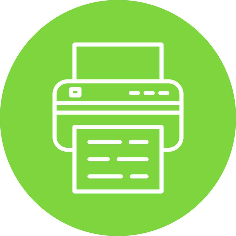 Printer Vector Icon Design