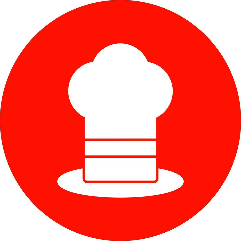 diseño de icono de vector de sombrero de chef