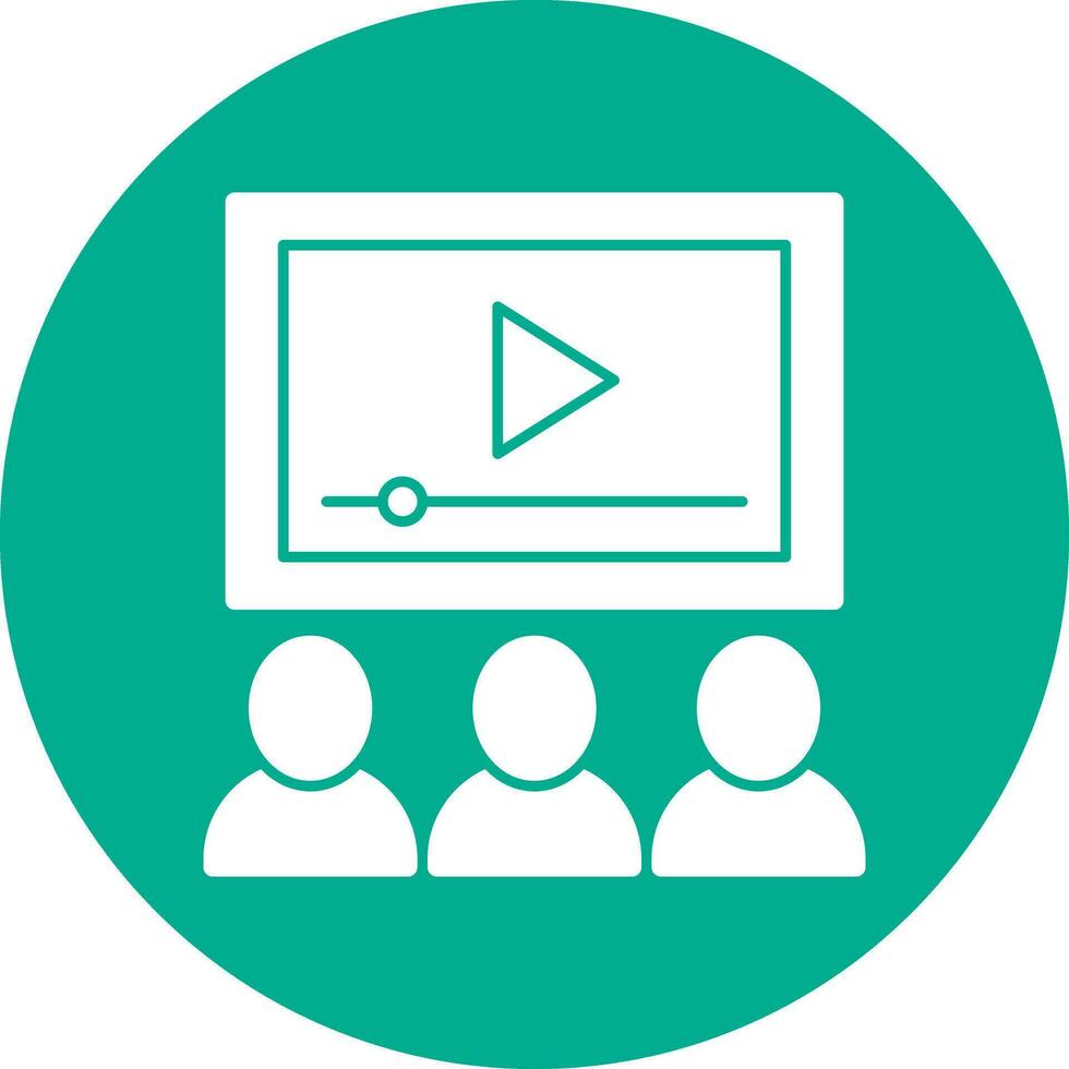 Watching Vector Icon Design