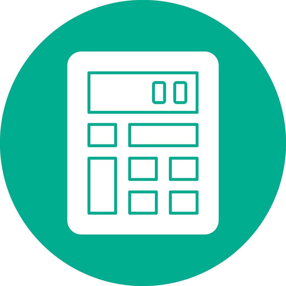 Calculation Vector Icon Design