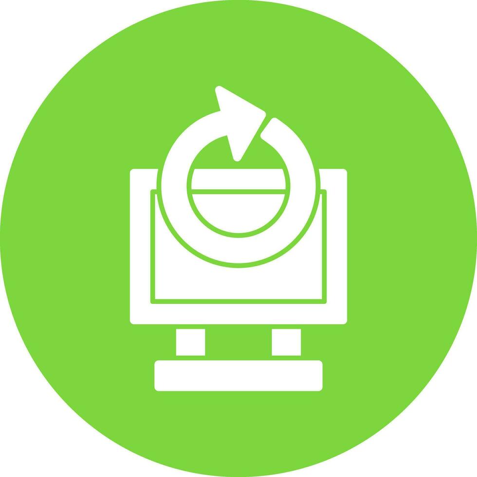 Data Recovery Vector Icon Design