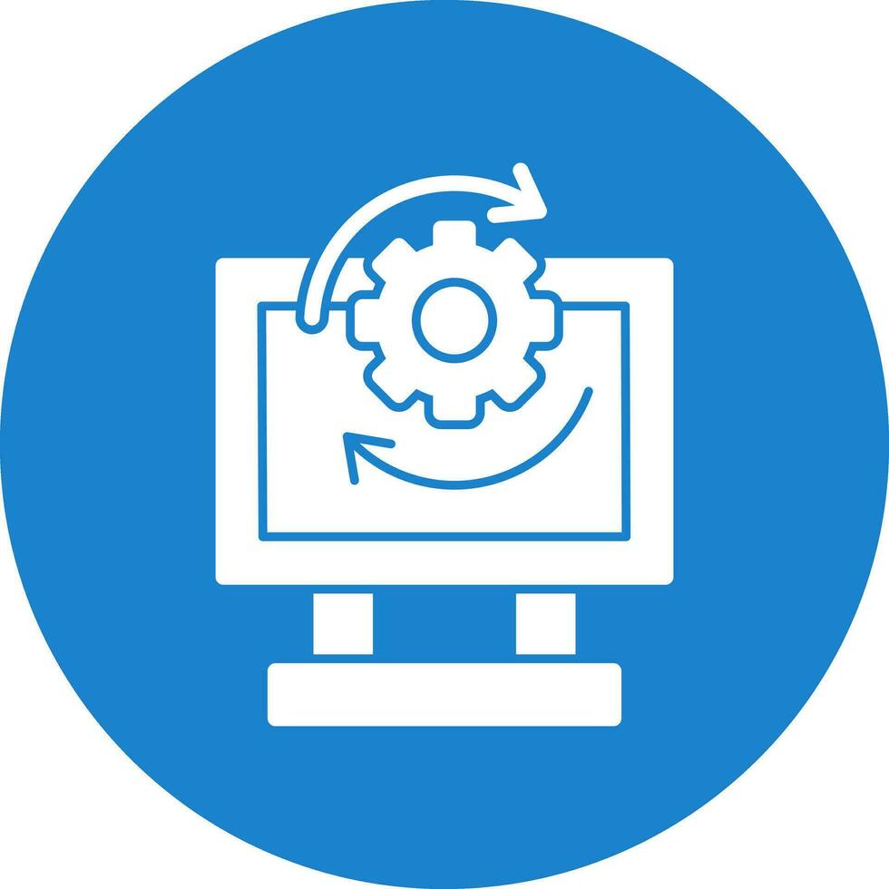 Software Update Vector Icon Design