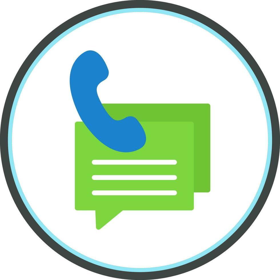 Phone Support Vector Icon Design