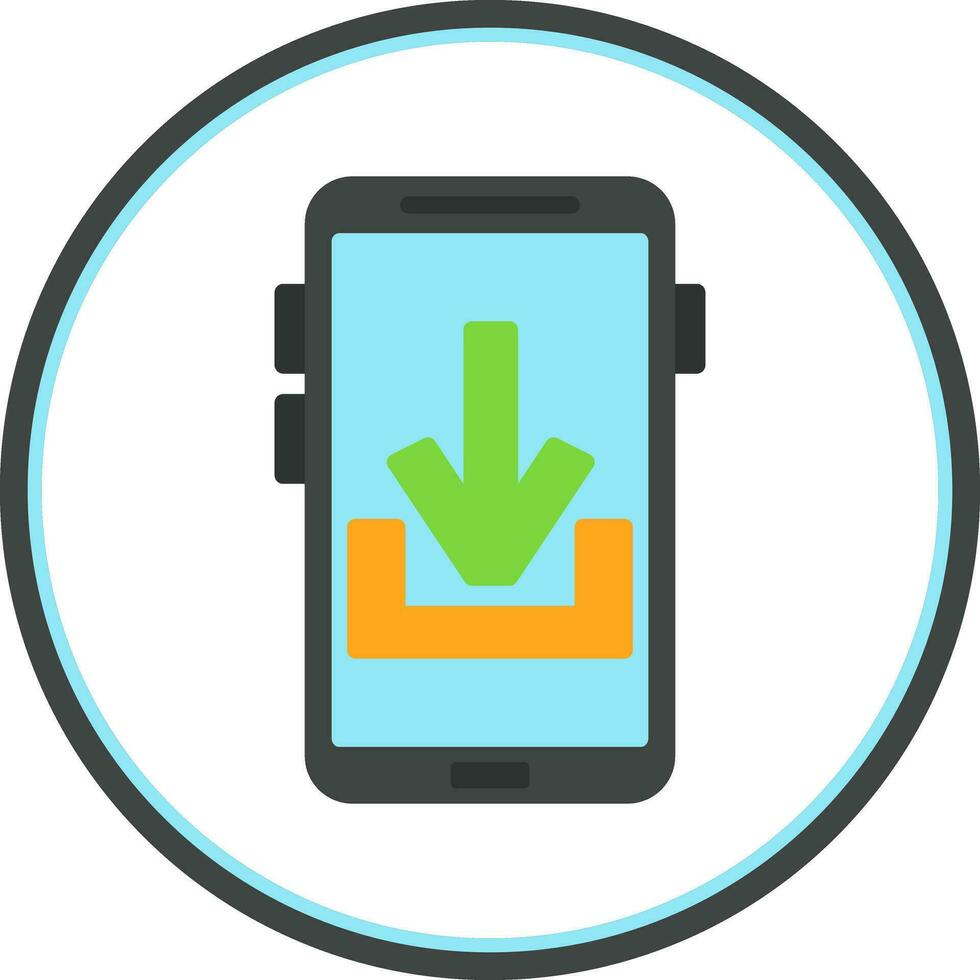 App Installation Vector Icon Design
