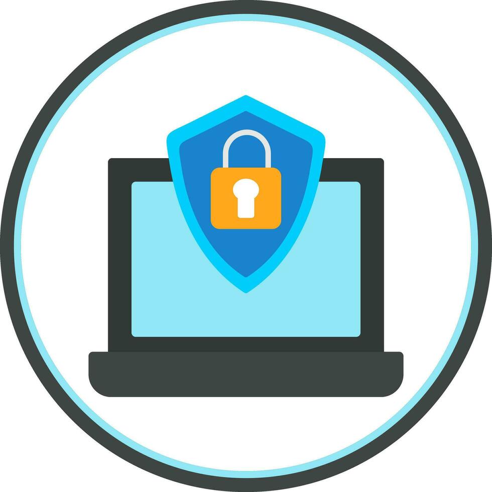 System Security Vector Icon Design