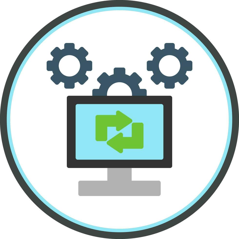 Software Configuration Vector Icon Design