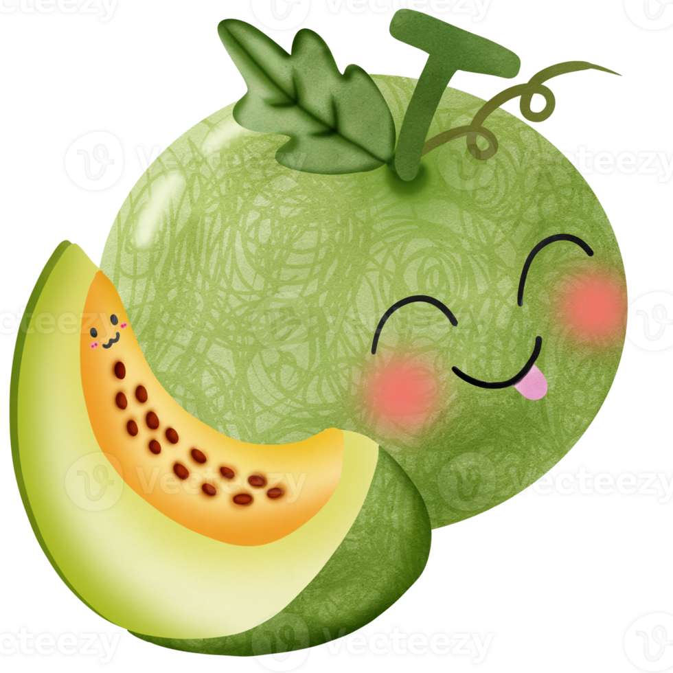 cute cartoon fruit drawing png