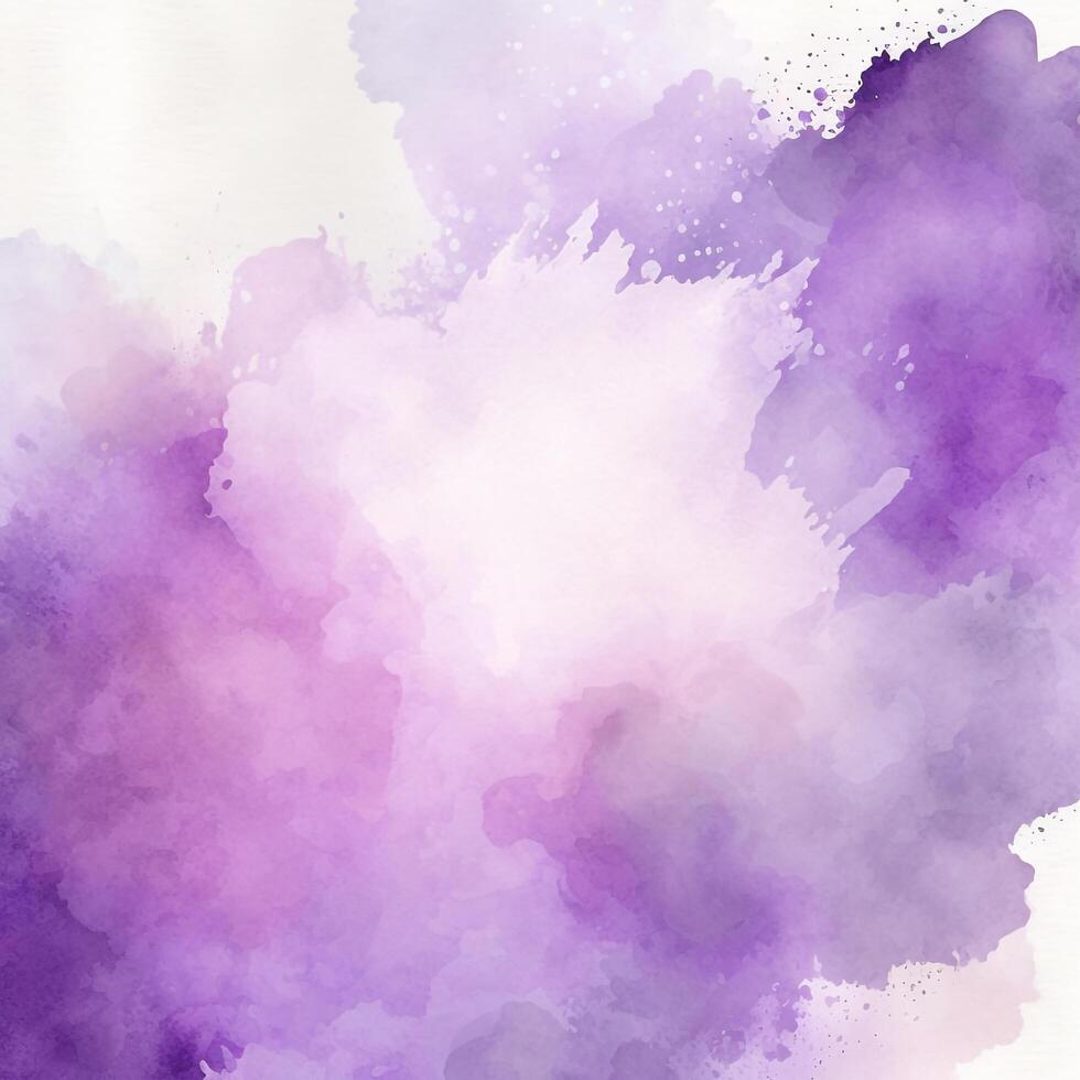Purple Background Abstract Watercolor photo