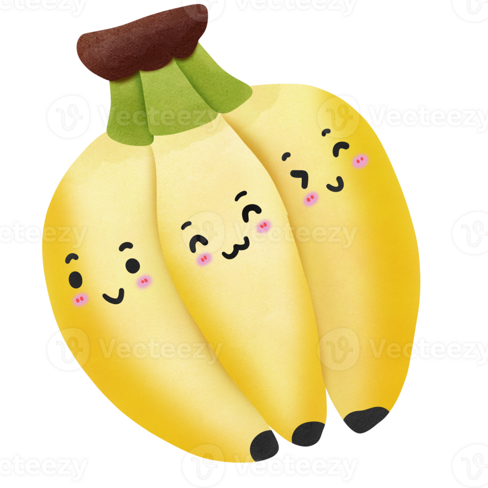 cute cartoon fruit drawing png