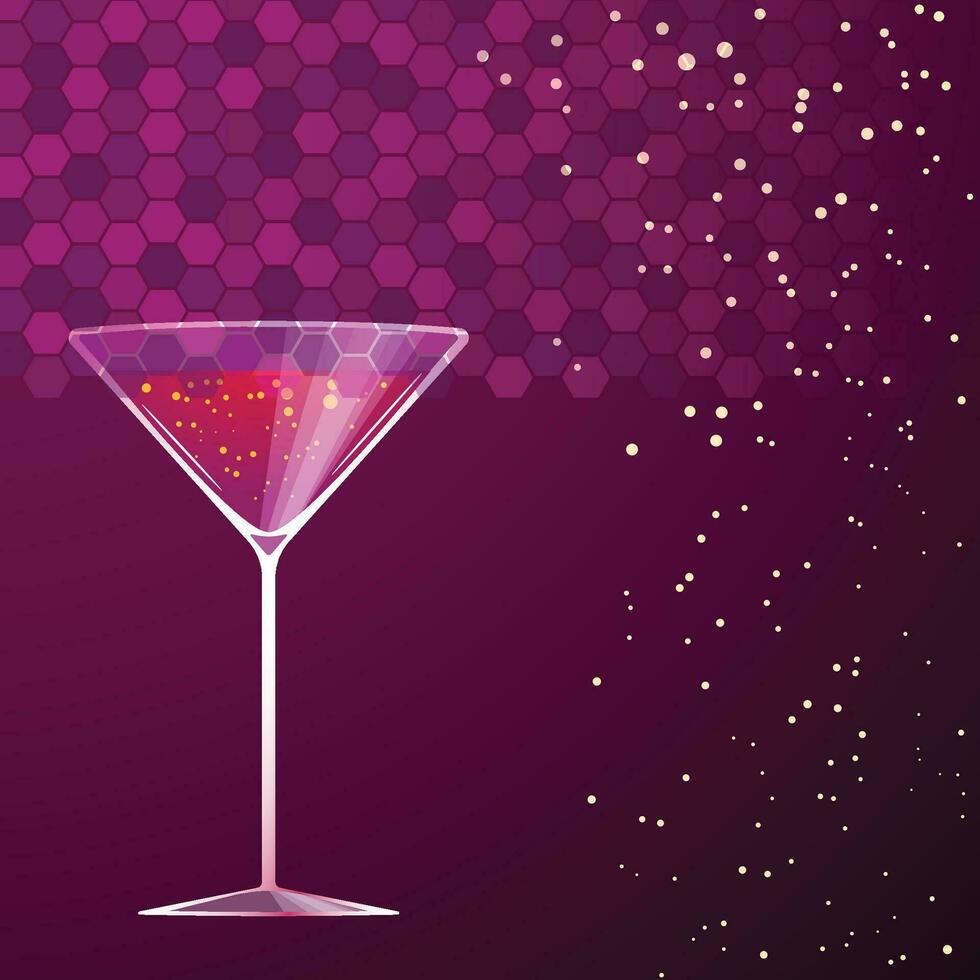 glass with drinks 02 vector