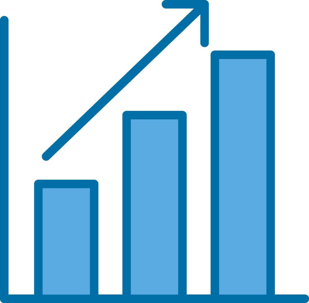 Bar chart Vector Icon Design