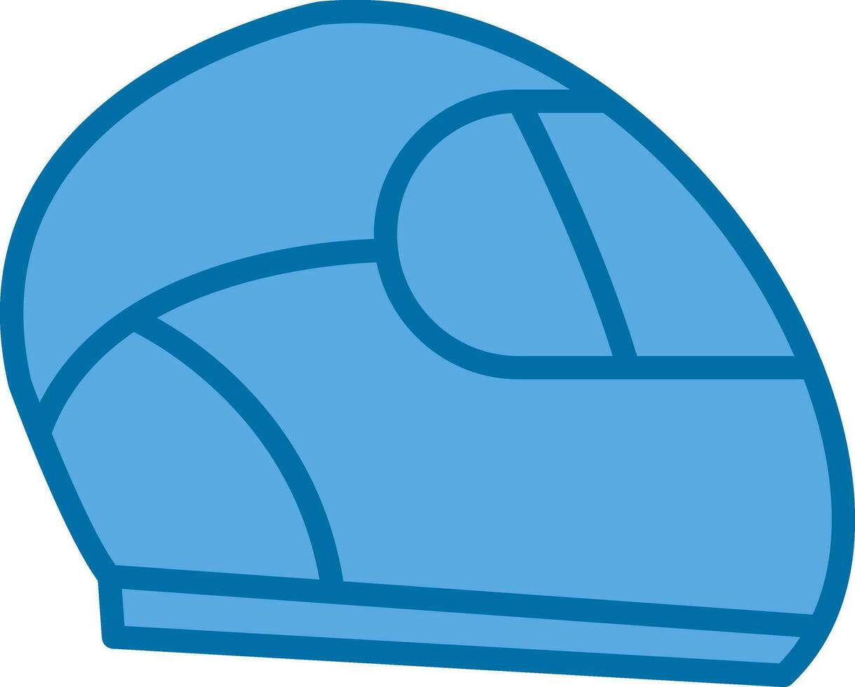 diseño de icono de vector de casco