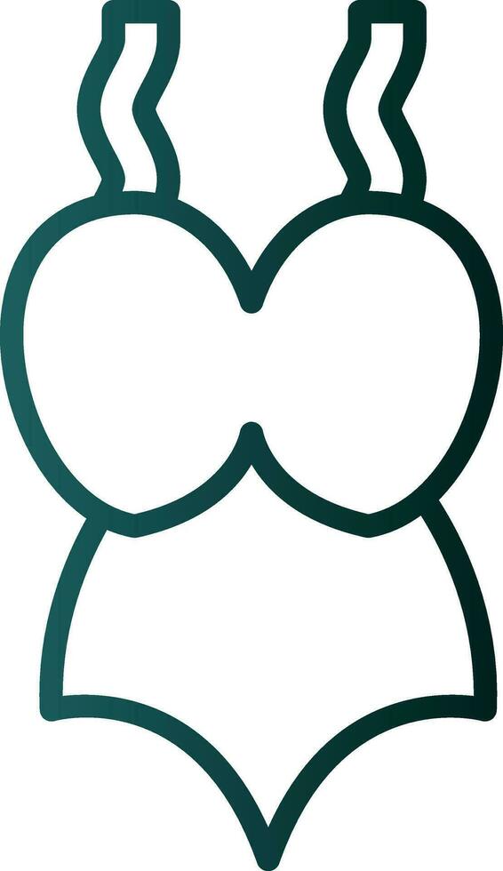 Swimsuit Vector Icon Design