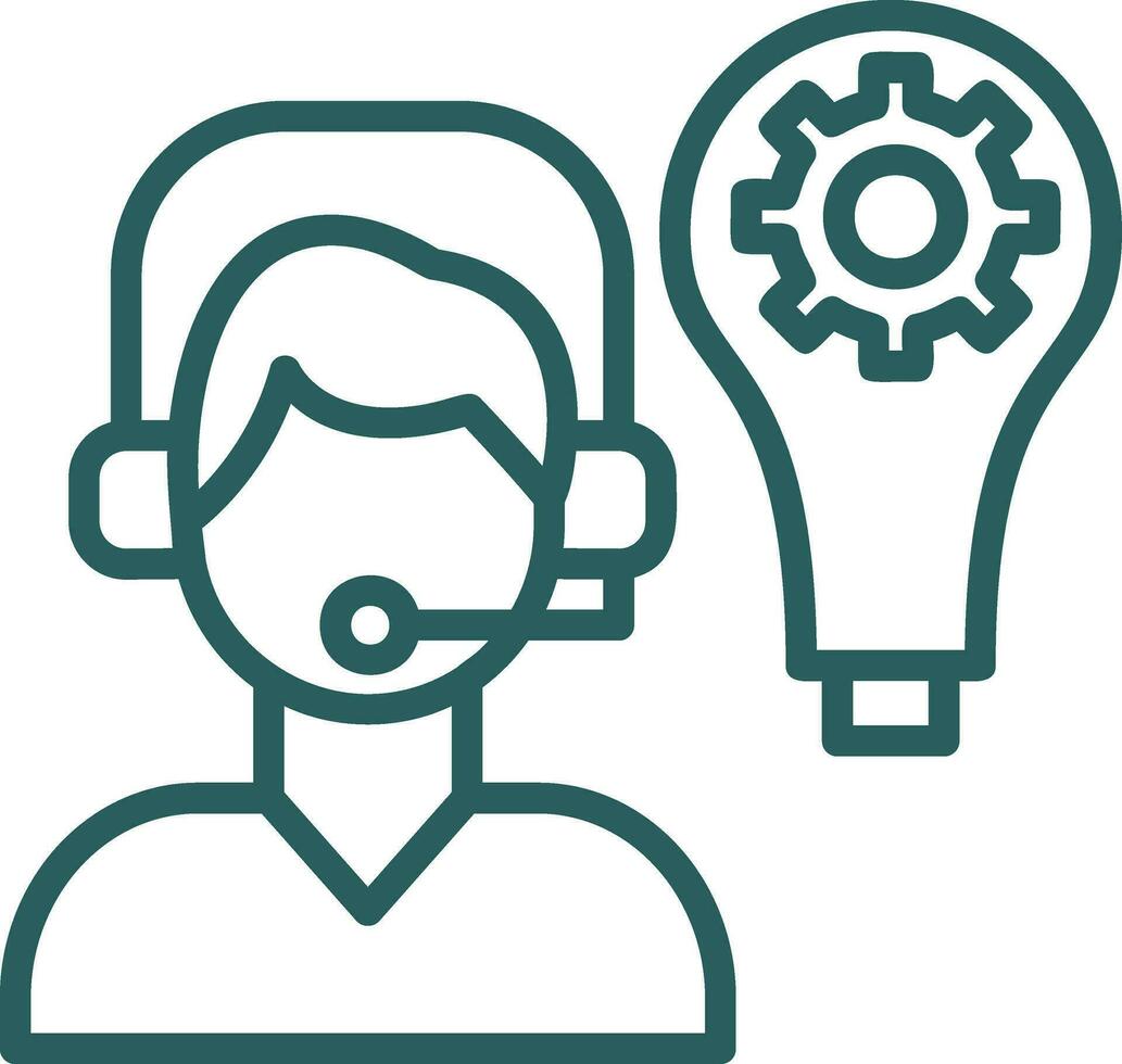 Knowledge Base Vector Icon Design