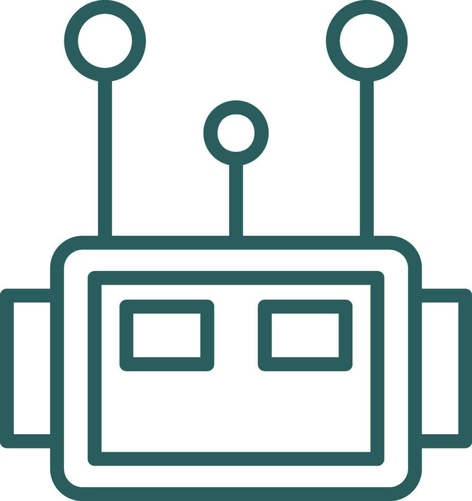 Virtual Assistance Vector Icon Design