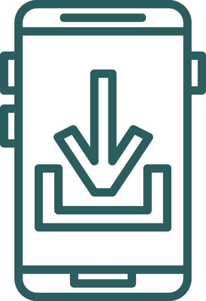 App Installation Vector Icon Design
