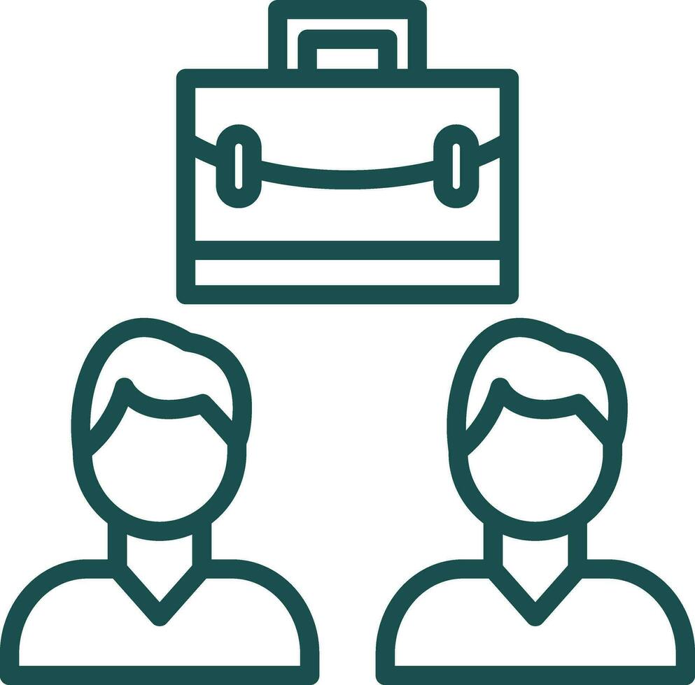Business meeting Vector Icon Design
