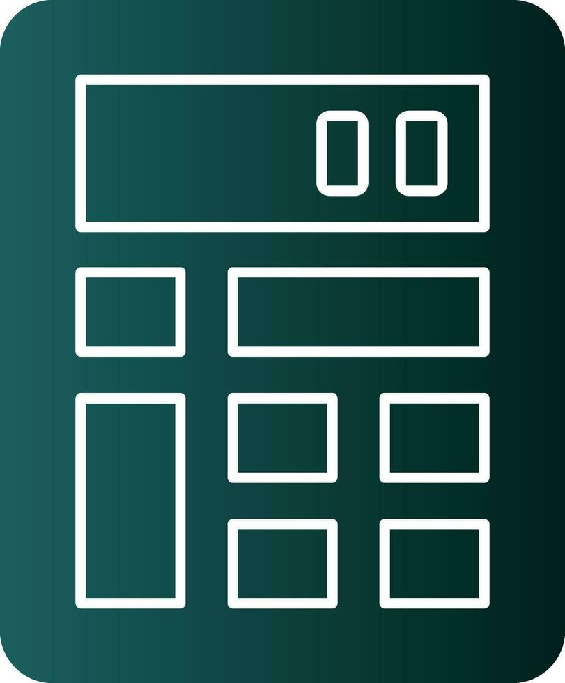 Calculation Vector Icon Design