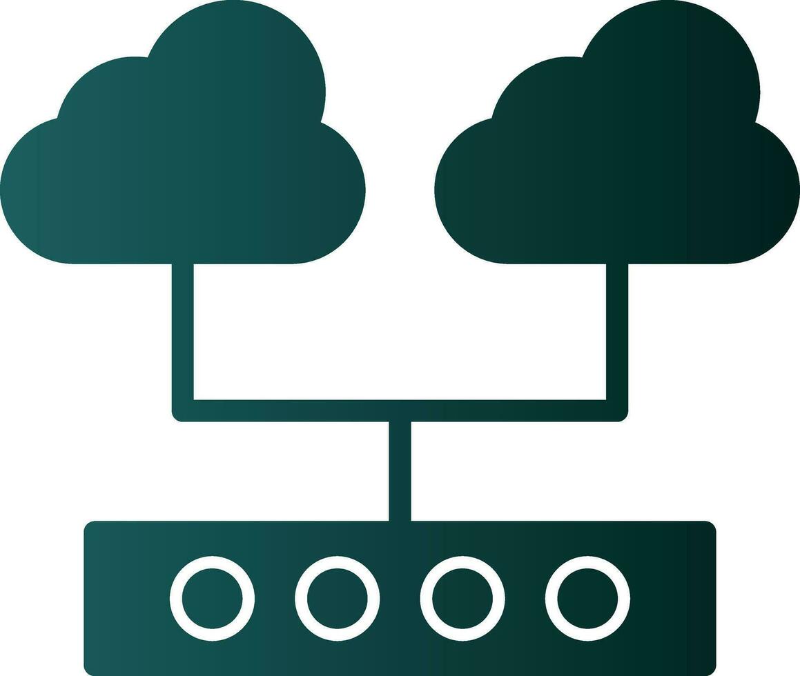 Cloud Support Vector Icon Design