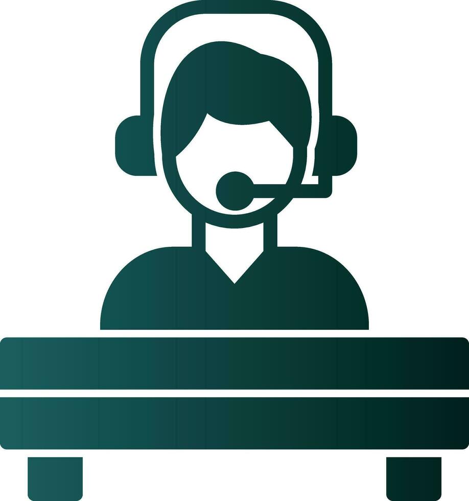 Help Desk Vector Icon Design