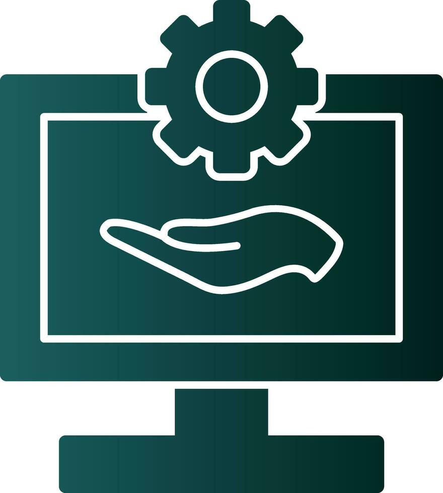 Software Support Vector Icon Design