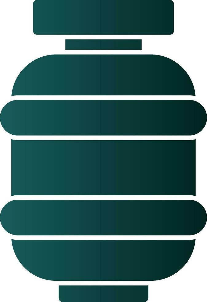 Gas bottle Vector Icon Design
