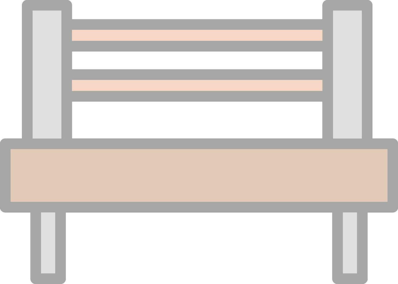 Bench Vector Icon Design