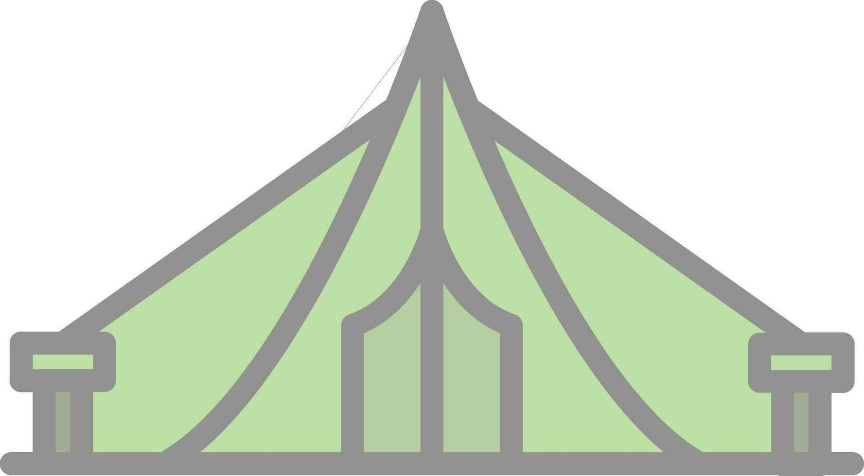 Tent Vector Icon Design