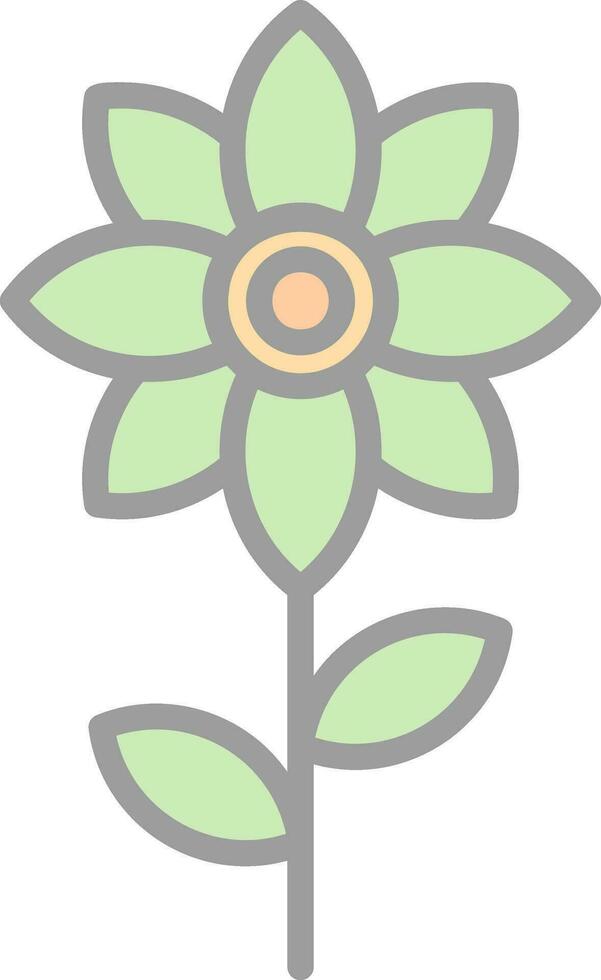 Flower Vector Icon Design