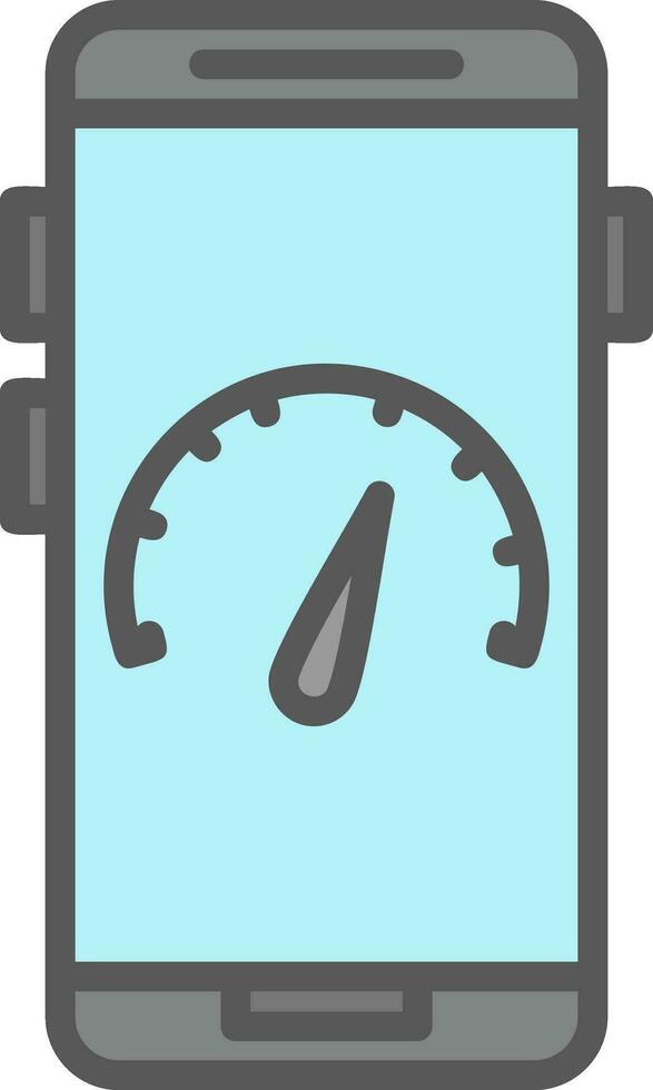 App Performance Vector Icon Design