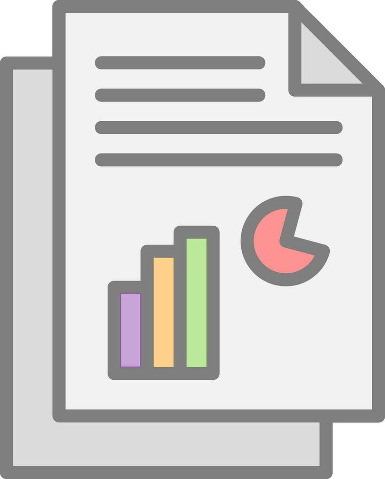 Seo Report Vector Icon Design