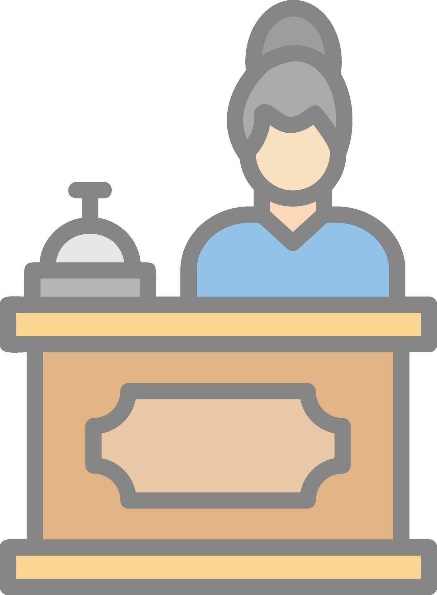 Receptionist Vector Icon Design 29950995 Vector Art at Vecteezy