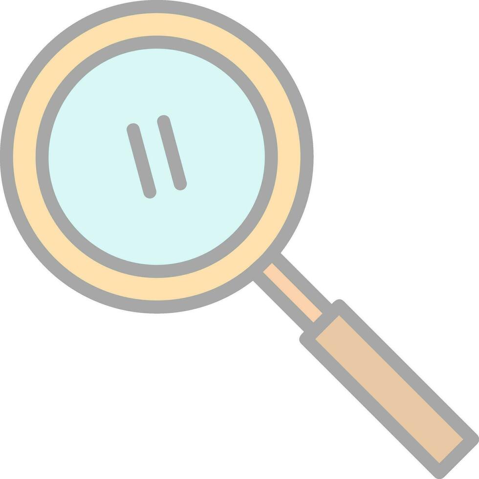 Magnifying glass Vector Icon Design