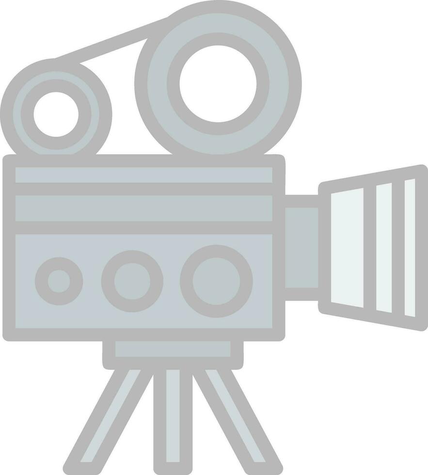 diseño de icono de vector de cámara de video