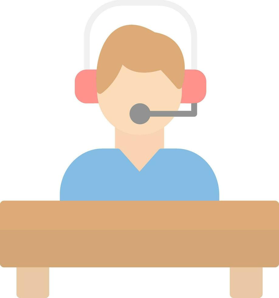 Help Desk Vector Icon Design