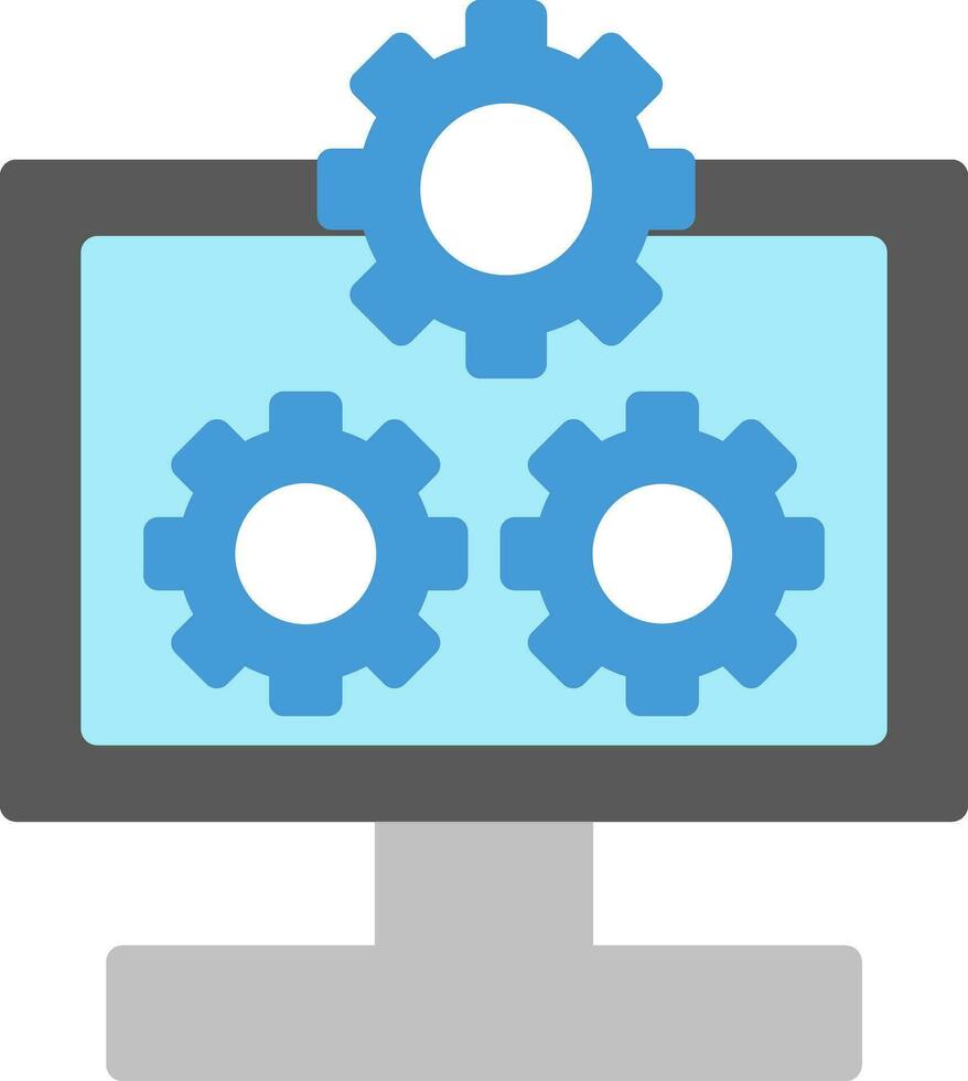 System Configuration Vector Icon Design