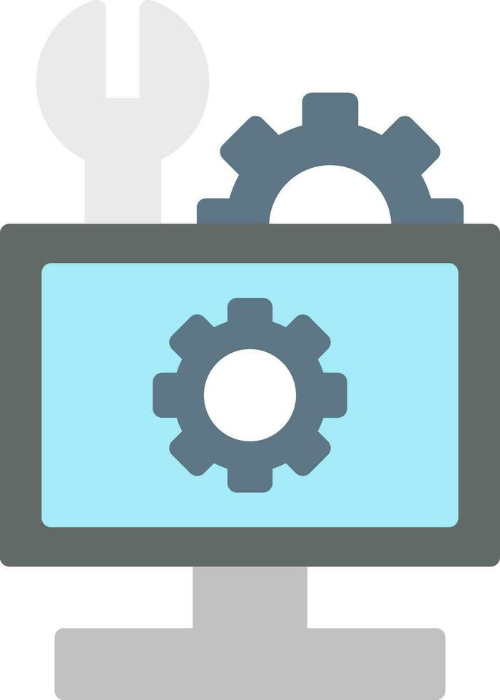 Hardware Troubleshooting Vector Icon Design