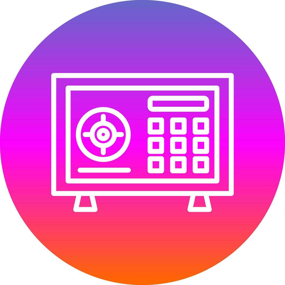 Safebox Vector Icon Design