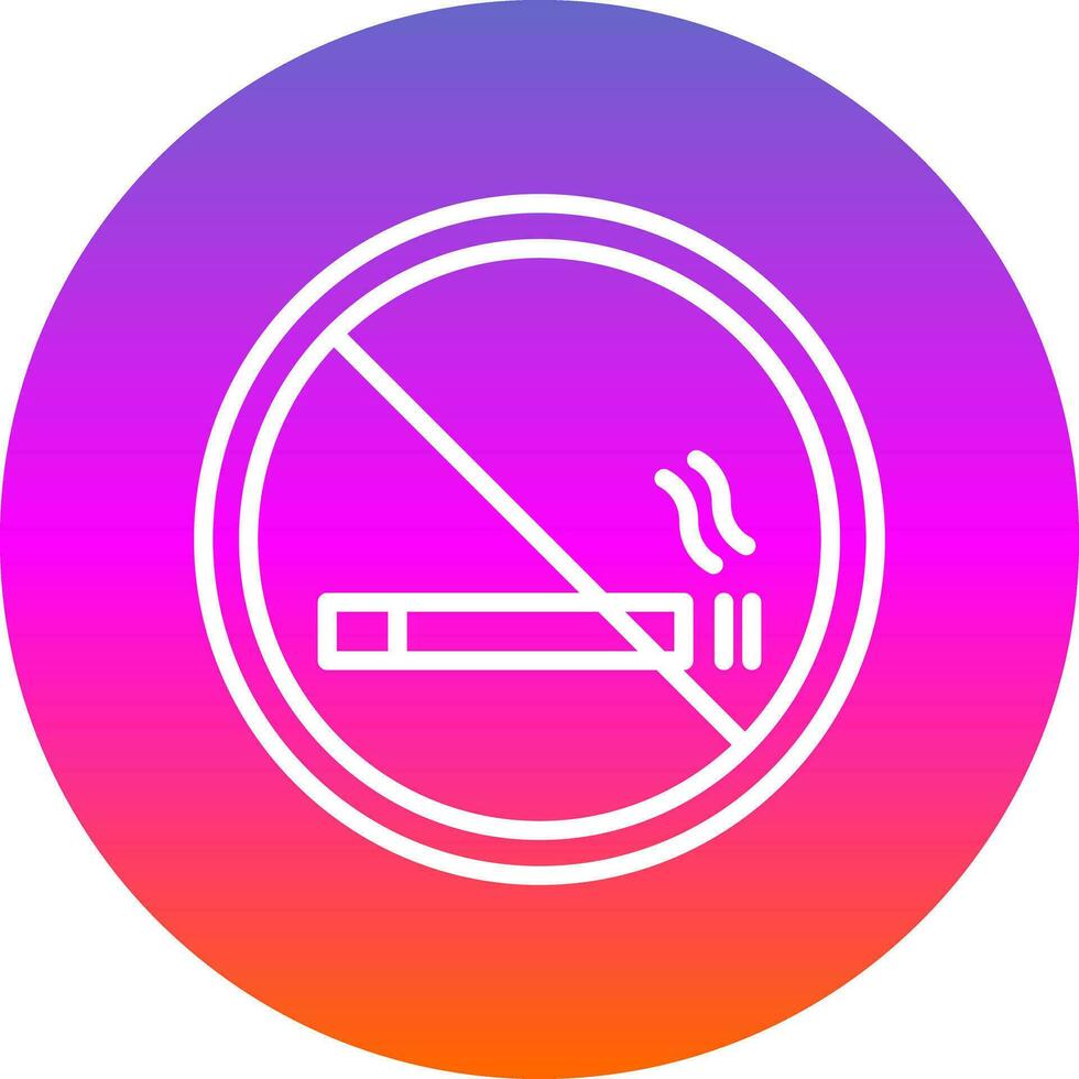 No smoking Vector Icon Design