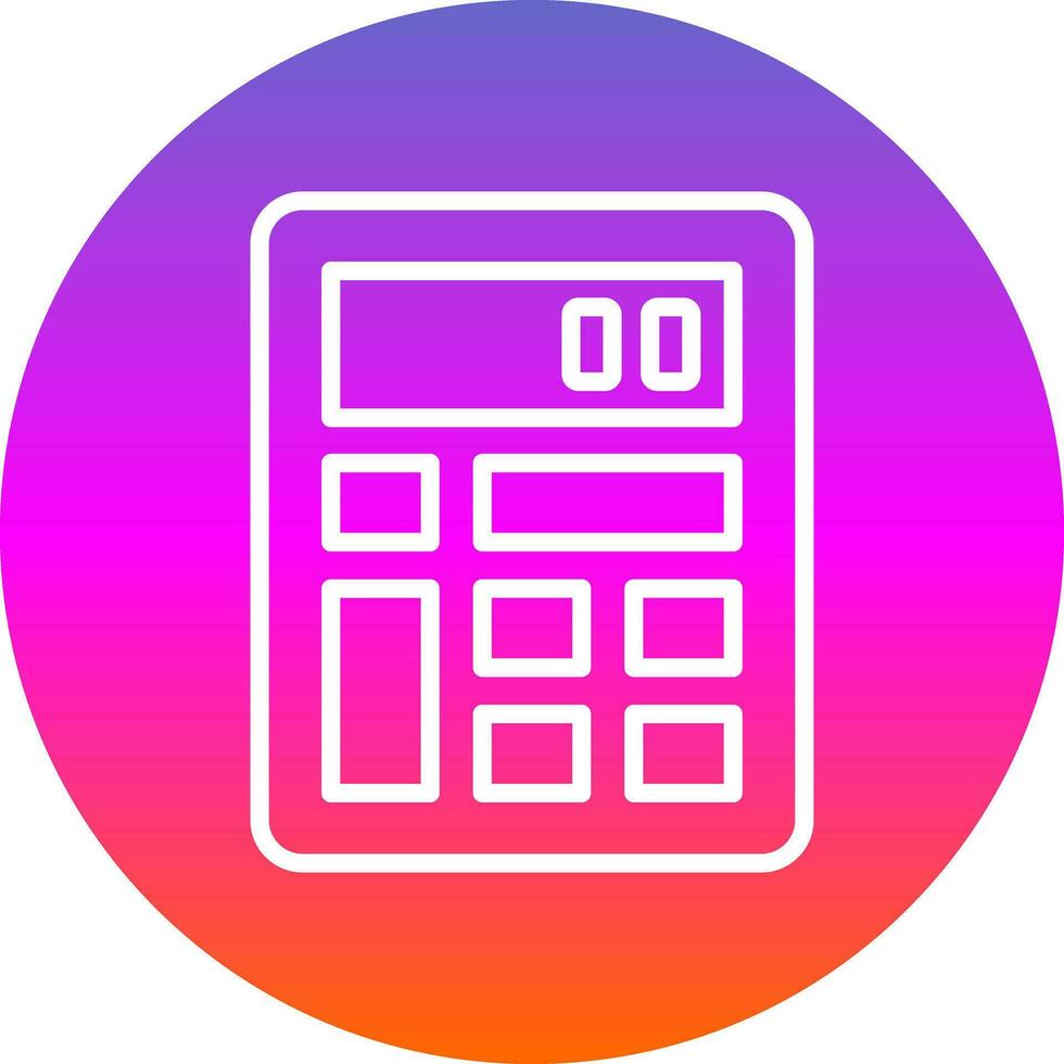 Calculation Vector Icon Design