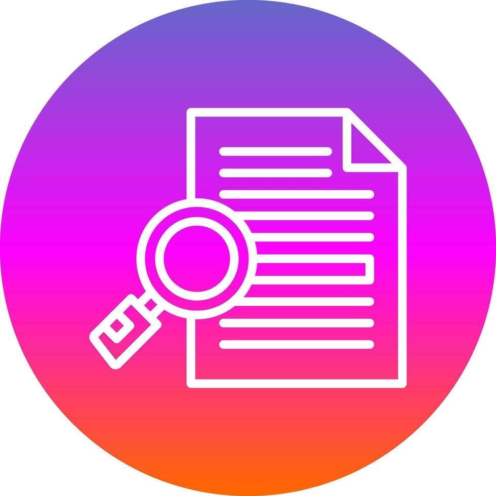 Finding Vector Icon Design