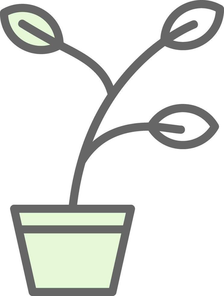 diseño de icono de vector de planta