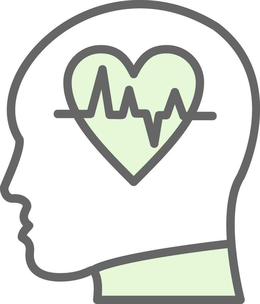 diseño de icono de vector de salud mental