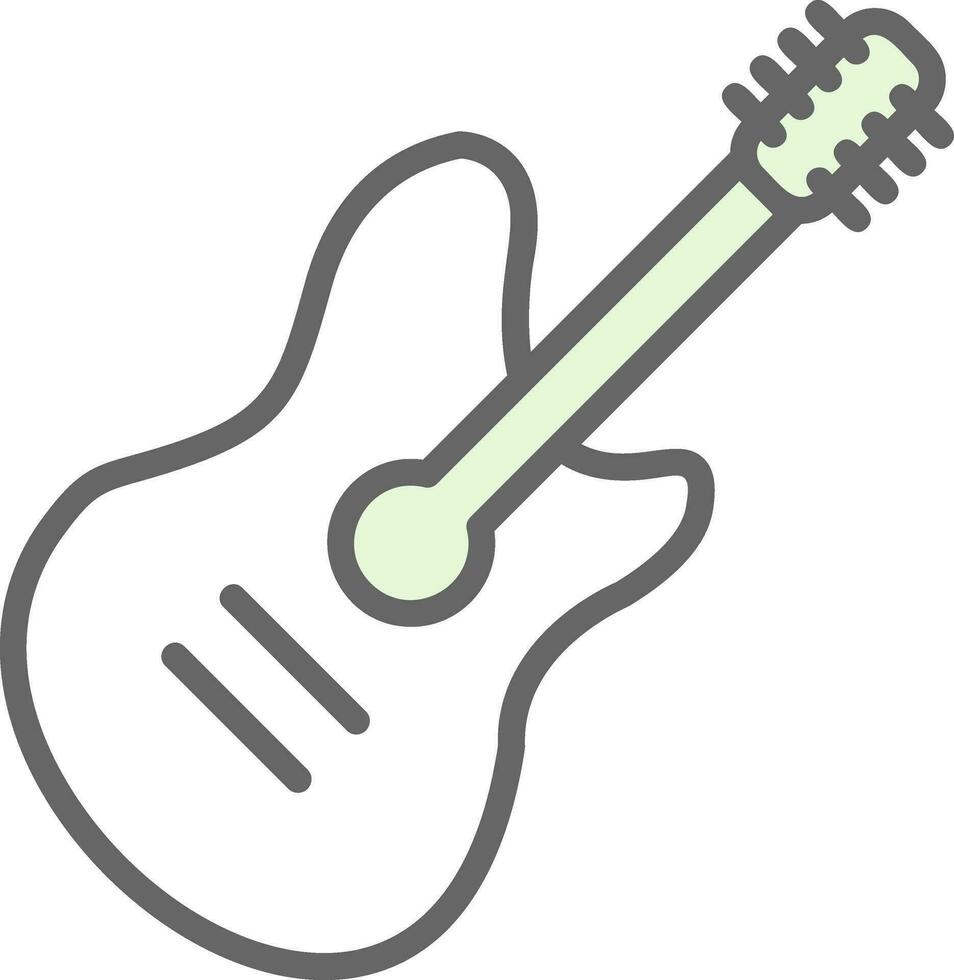 Guitar Vector Icon Design