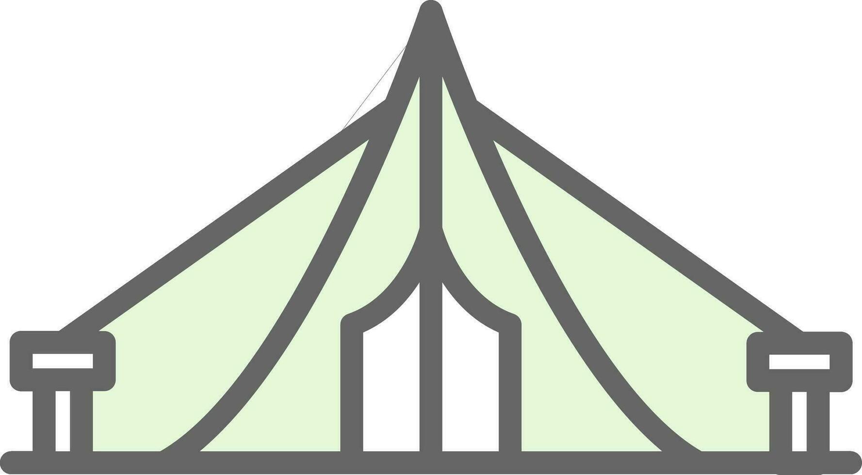 Tent Vector Icon Design