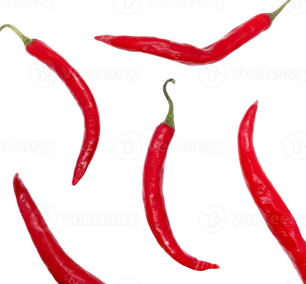 Red chili peppers pattern 29952491 PNG