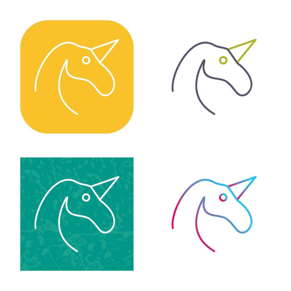 Unicorn Vector Icon