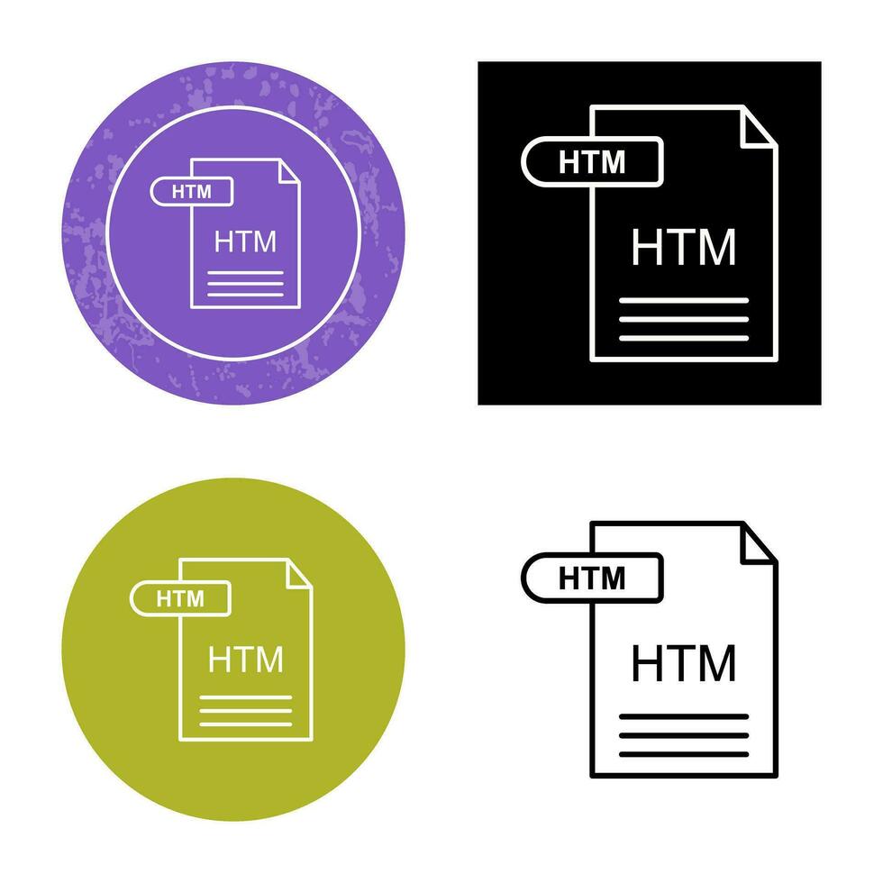 icono de vector de html